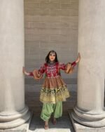 Afghan Kuchi Dress, Afghan velvet dresses