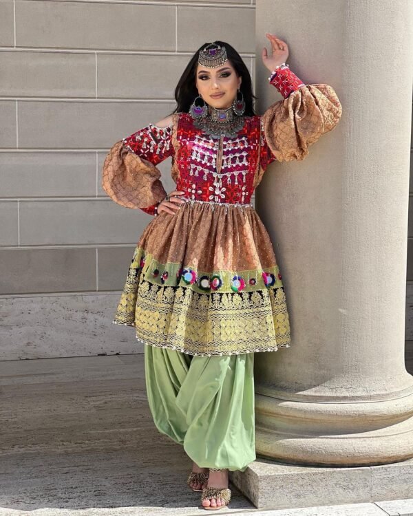 Afghan Kuchi Dress Afghan velvet dresses