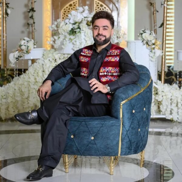 Rashid Khan Afghan waistcoat