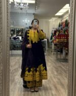 Afghan Velvet Dress