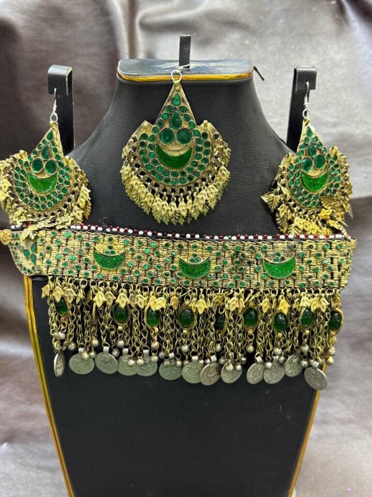 afghan jewelry set